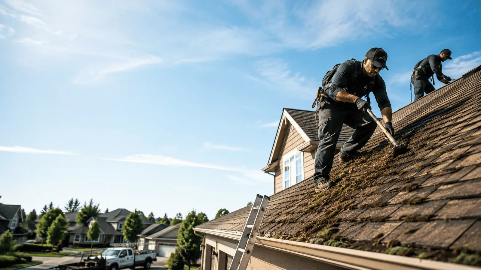 Roof Moss Removal in Frierson, LA near me